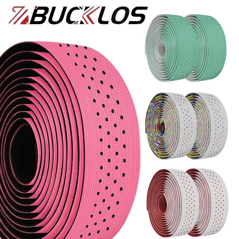 BUCKLOS Road Bike Handlebar Tapes Silicone EVA Road Bicycle Drop Bar Tape Non-slip Comfortable Bicycle Handlebar Wrap Bike Parts
BUCKLOS Road Bike Handlebar Tapes Silicone EVA Road Bicycle Drop Bar Tape Non-slip Comfortable Bicycle Handlebar Wrap Bike Parts