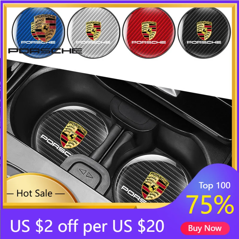 Car Sticker For Porsche Cayenne Panamera Macan 911 2Pcs Car Emblems Cup Trough Mat Coaster Leather Accessories For Porsche Cayen
Car Sticker For Porsche Cayenne Panamera Macan 911 2Pcs Car Emblems Cup Trough Mat Coaster Leather Accessories For Porsche Cayen