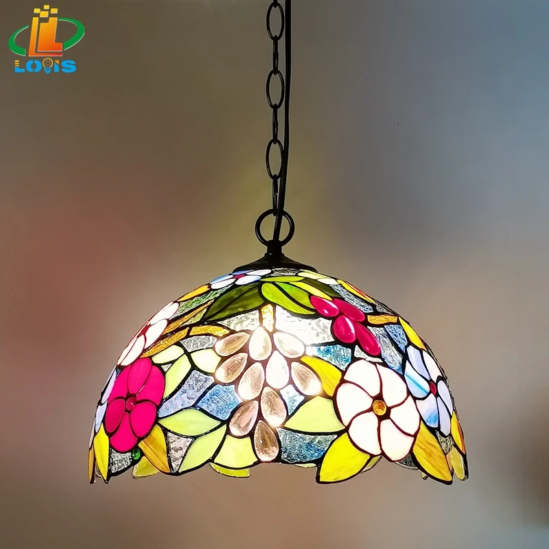 30CM American Water Drop Floral Chandelier Tiffany Style LED Restaurant Kitchen Cafe Pastoral Lighting Nordic E27 Glass Retro
30CM American Water Drop Floral Chandelier Tiffany Style LED Restaurant Kitchen Cafe Pastoral Lighting Nordic E27 Glass Retro