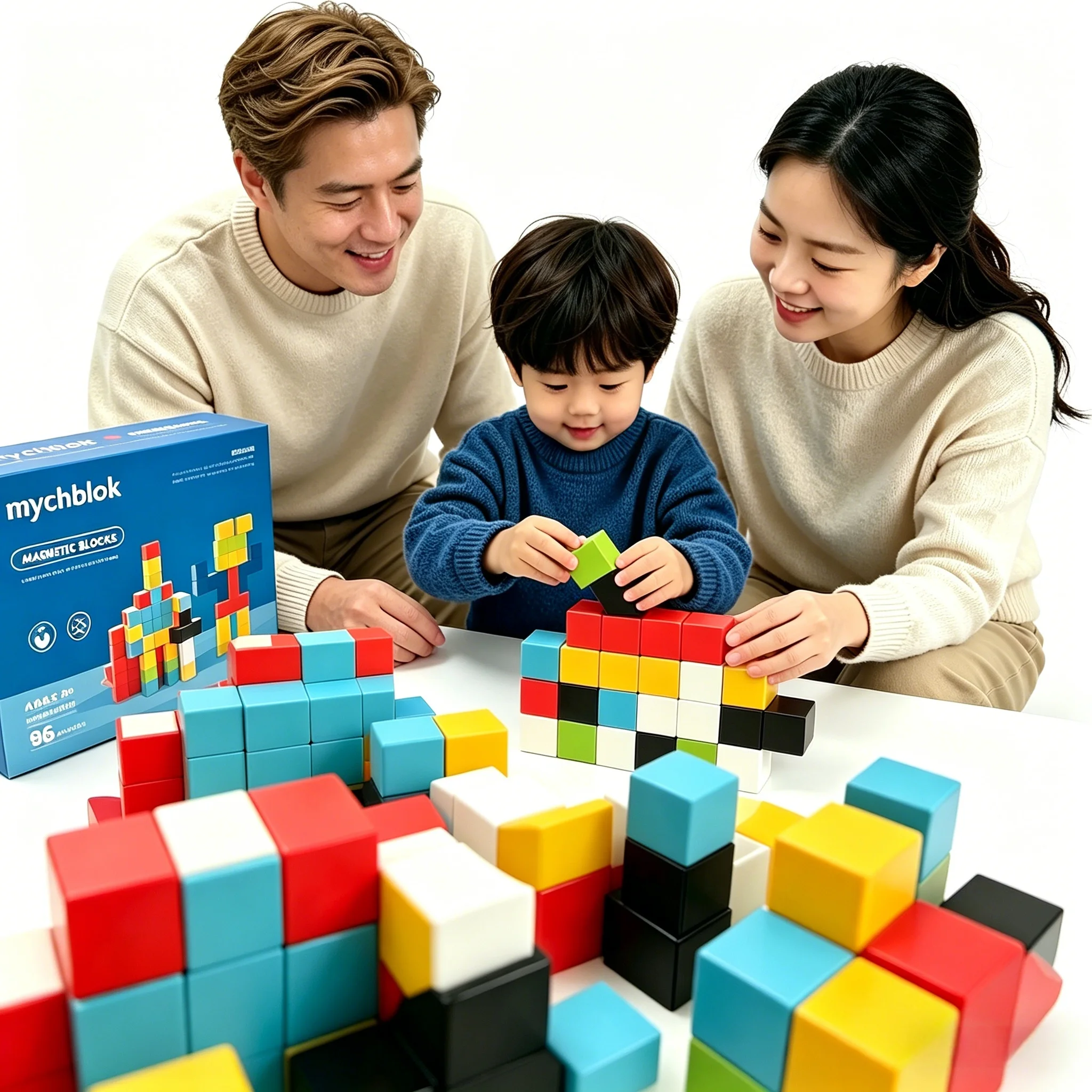 MYCHBLOK 96pcs/set Pixel Building Blocks Designer Rainbow Cube Colorful Connection Block DIY Model Children Toys Gifts for Kids
MYCHBLOK 96pcs/set Pixel Building Blocks Designer Rainbow Cube Colorful Connection Block DIY Model Children Toys Gifts for Kids