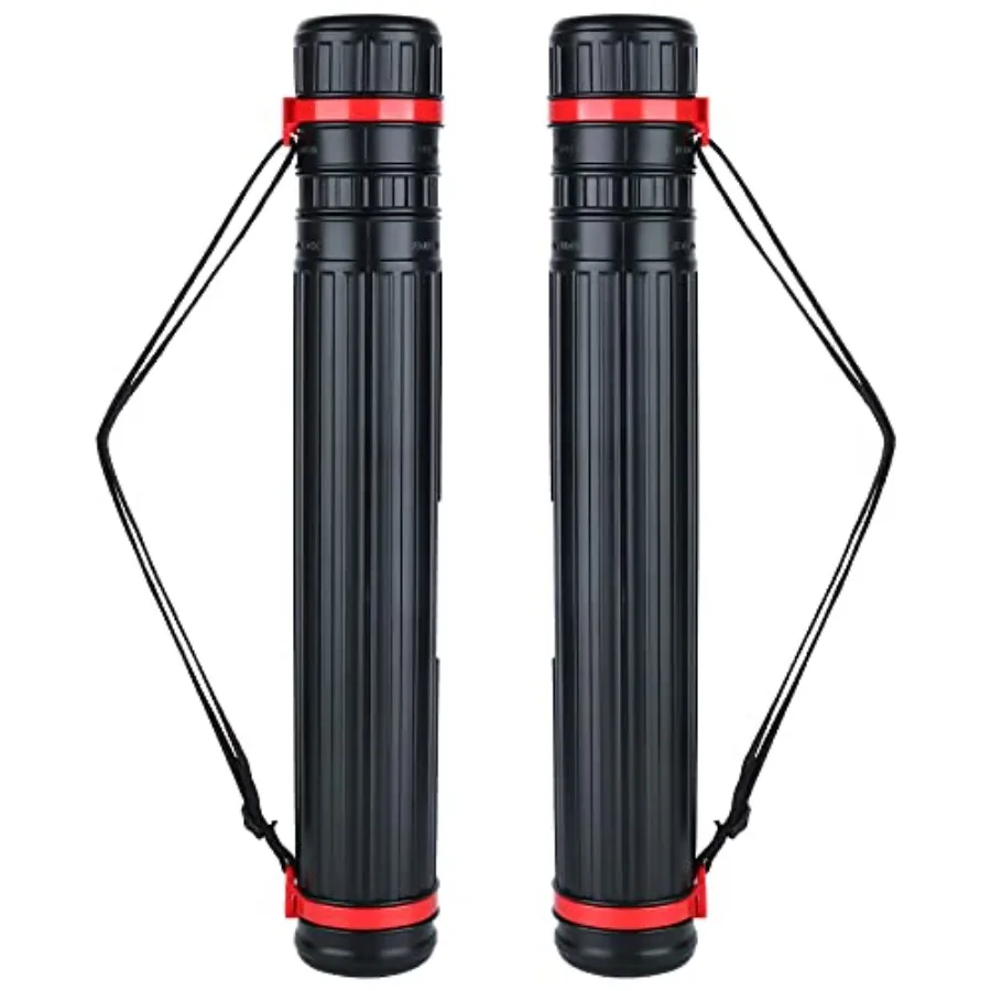 2-Pack Small Poster Tube Storage 17" to 27" Extendable for Documents Blueprints Artworks Scrolls
2-Pack Small Poster Tube Storage 17" to 27" Extendable for Documents Blueprints Artworks Scrolls