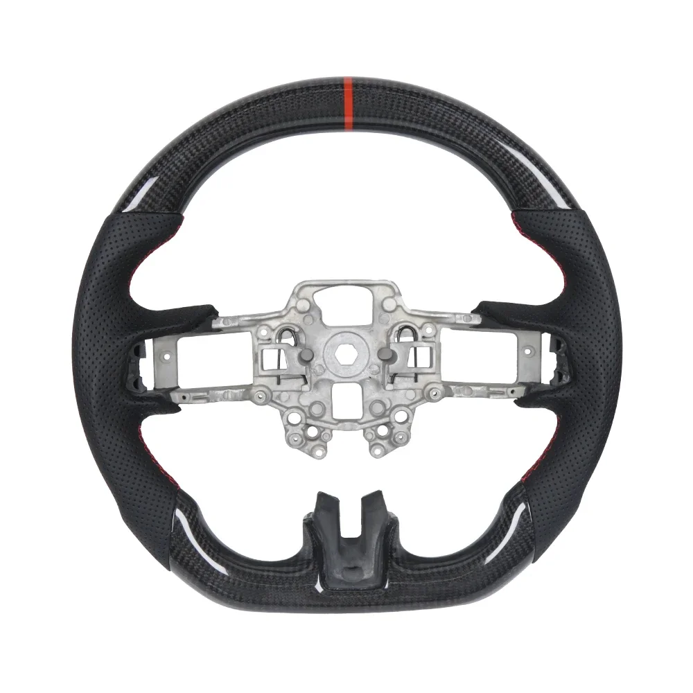 Fit Ford Mustang 2018-2024 Shelby GT500/GT350 For Mustang Steering Wheel Real Carbon Fiber Flat Sport Steering Wheel Not Heated
Fit Ford Mustang 2018-2024 Shelby GT500/GT350 For Mustang Steering Wheel Real Carbon Fiber Flat Sport Steering Wheel Not Heated