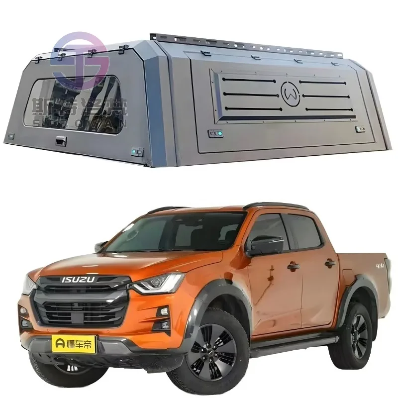Wholesale Waterproof Steel Truck Canopy Pickup Camper Topper Exterior Accessories for Tacoma Hilux F150 GMC Navara Silverado GWM
Wholesale Waterproof Steel Truck Canopy Pickup Camper Topper Exterior Accessories for Tacoma Hilux F150 GMC Navara Silverado GWM