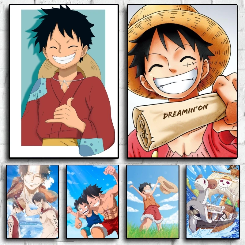 High Quality Canvas Printing Posters One Piece Luffy Childhood Multi Scene Decorative Kids Gifts Home Aesthetic Decor Posters
High Quality Canvas Printing Posters One Piece Luffy Childhood Multi Scene Decorative Kids Gifts Home Aesthetic Decor Posters
