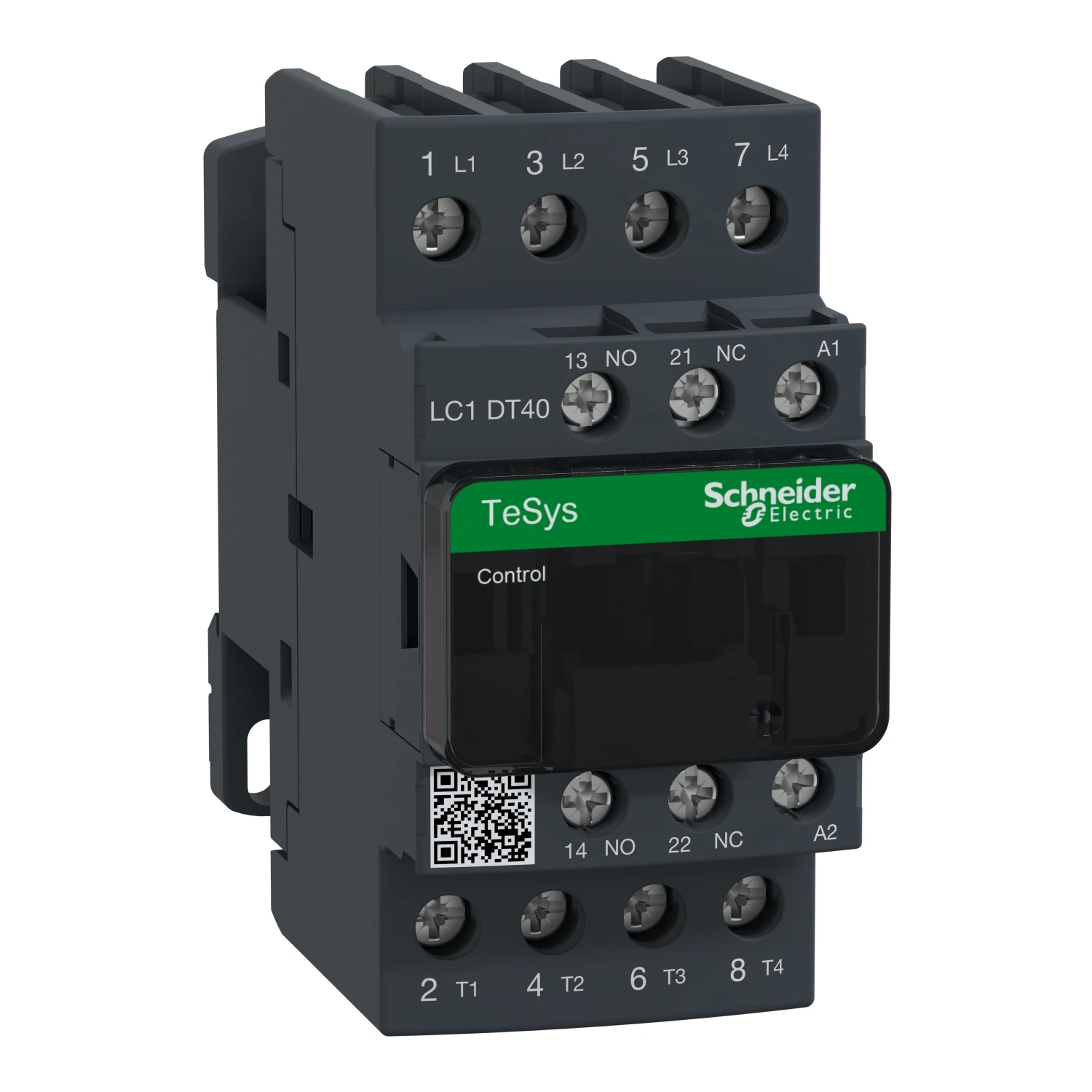 LC1DT40B7 LC1DT40B7C contactor - 4P(4 NO) - AC-1 - = 440 V 40 A - 24 V AC 50/60 Hz coil
LC1DT40B7 LC1DT40B7C contactor - 4P(4 NO) - AC-1 - = 440 V 40 A - 24 V AC 50/60 Hz coil