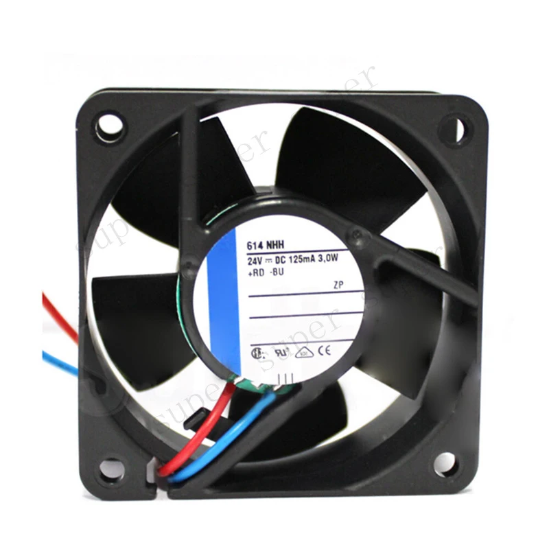 S+ 60*60*25mm for 614NHH 24V 3W Axial Cooling Fan
S+ 60*60*25mm for 614NHH 24V 3W Axial Cooling Fan