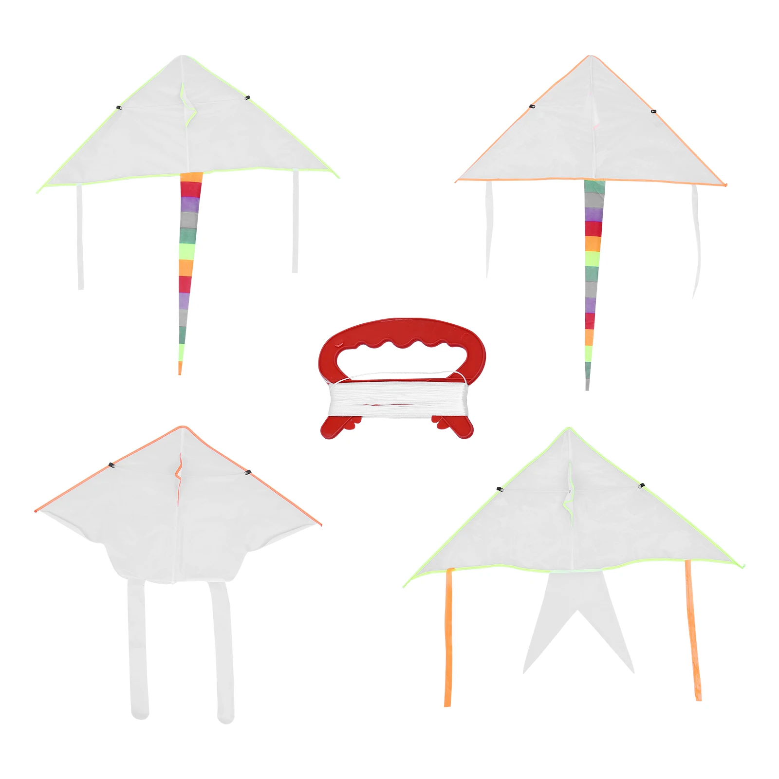 4 set 4 Sets 1M White DIY Blank Kite with 30M Creativity Outdoor Activity Polyester Fiberglass Lightweight Present
4 set 4 Sets 1M White DIY Blank Kite with 30M Creativity Outdoor Activity Polyester Fiberglass Lightweight Present