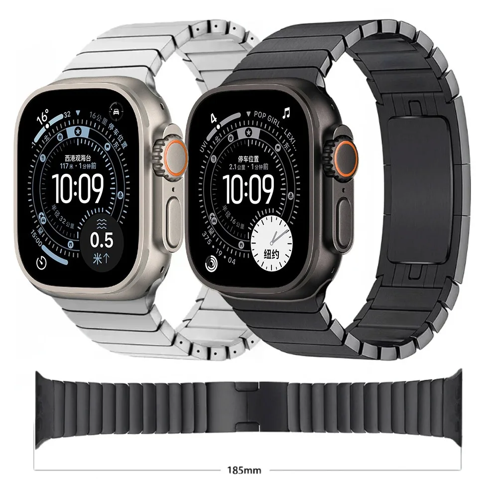 Металлический ремешок из нержавеющей стали для Apple Watch Band 45 мм 46 мм 44 мм 42 мм 41 мм 40 мм для серии Ultra 3 2 49 мм 11 10 9 8 7 6 5 4 SE3
Металлический ремешок из нержавеющей стали для Apple Watch Band 45 мм 46 мм 44 мм 42 мм 41 мм 40 мм для серии Ultra 3 2 49 мм 11 10 9 8 7 6 5 4 SE3