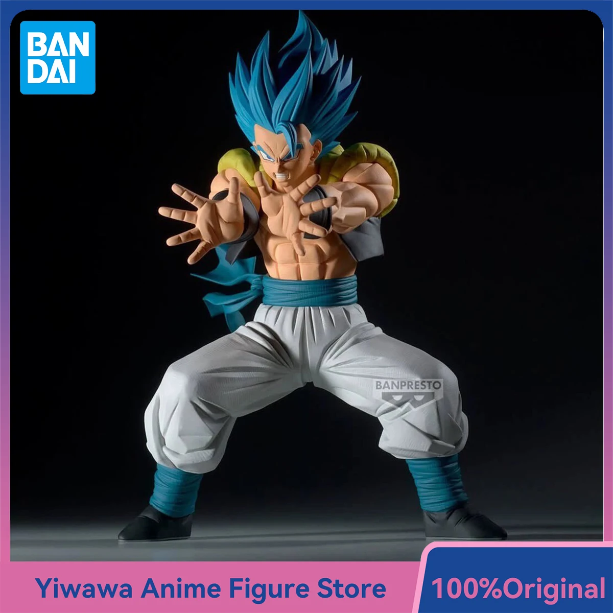 Оригинальный BANDAI Banpresto Gogeta Dragon Ball Super Grandista 25 см, серия украшений, аниме-фигурки, изысканная Коллекционная модель игрушки
Оригинальный BANDAI Banpresto Gogeta Dragon Ball Super Grandista 25 см, серия украшений, аниме-фигурки, изысканная Коллекционная модель игрушки
