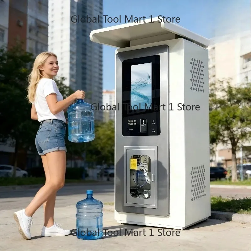 Customized 24H Water Refilling Station Outdoor RO Drinking Water Purification Coin Operated Automatic Water Vending Machine
Customized 24H Water Refilling Station Outdoor RO Drinking Water Purification Coin Operated Automatic Water Vending Machine