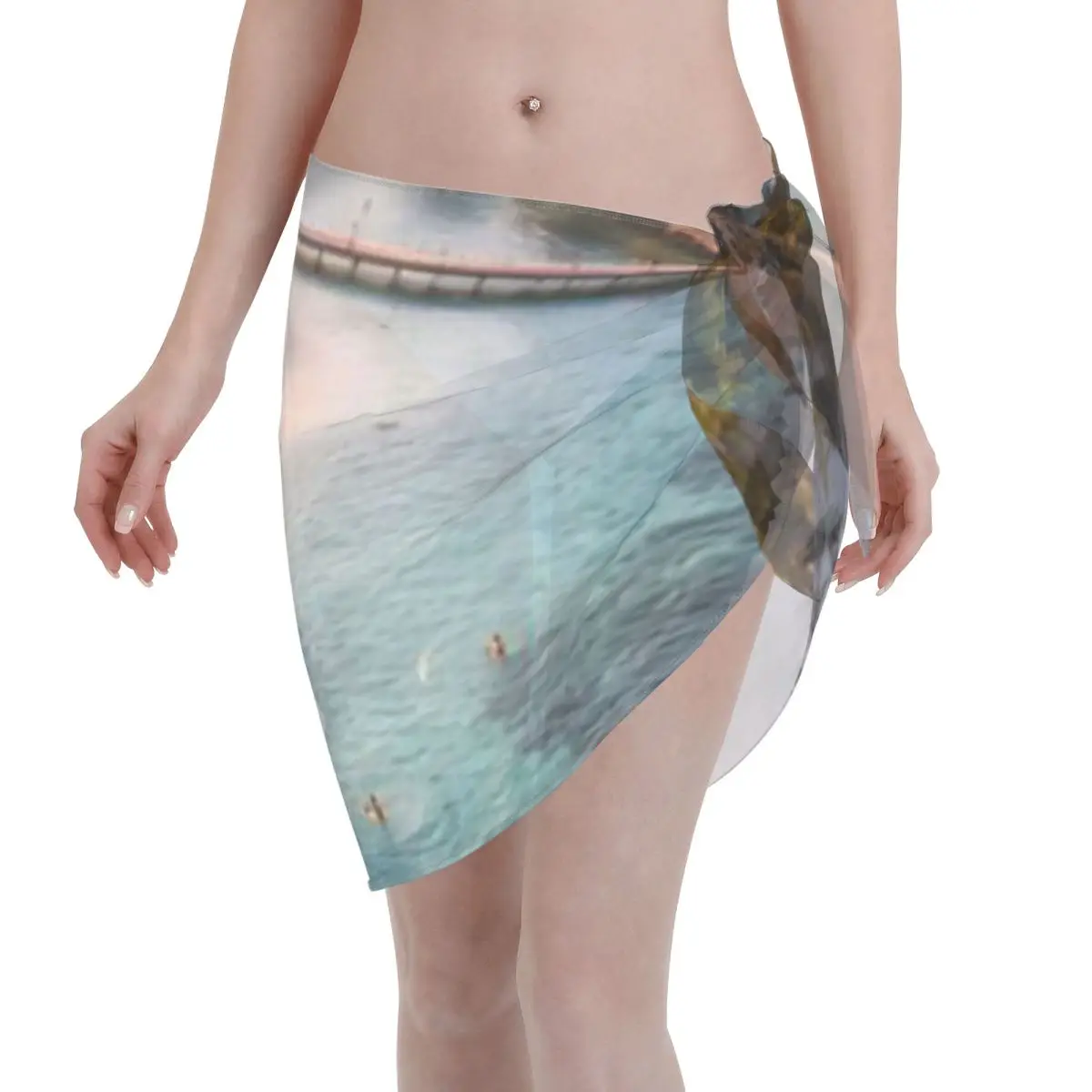 Promotion Tropical Paradise Sunset Women's Beach Wrap SkirtNight Pajama Alternative Swimwear Cover Up
Promotion Tropical Paradise Sunset Women's Beach Wrap SkirtNight Pajama Alternative Swimwear Cover Up