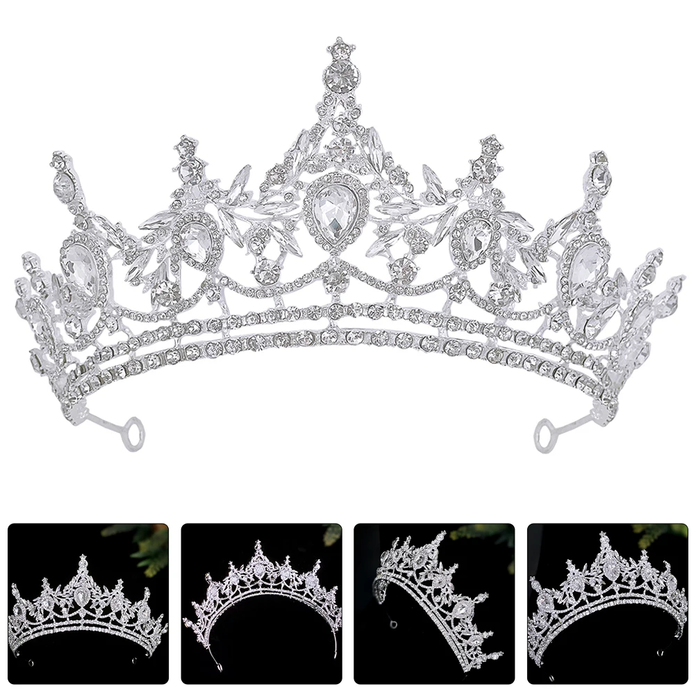 Sparkling Rhinestone Crown Wedding Bridal Headpiece Women Zinc Alloy Comfort Fit Decorative Headband For Bridesmaid Birthday
Sparkling Rhinestone Crown Wedding Bridal Headpiece Women Zinc Alloy Comfort Fit Decorative Headband For Bridesmaid Birthday