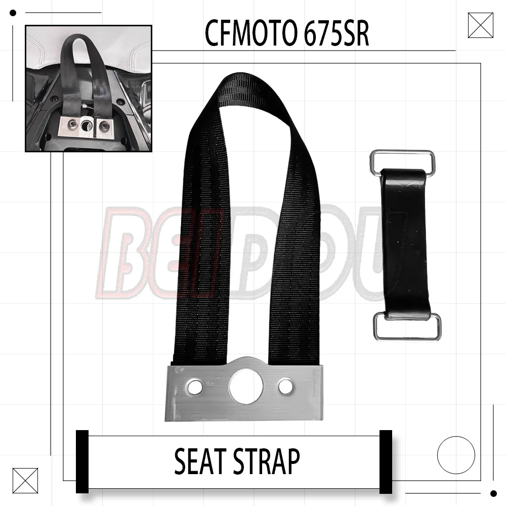 For CFMOTO 675SR-R 675SR SR675 675SRR Motorcycle Original Seat Pull Strap Car Handle Strap Wrench Tool Fixed Buckle
For CFMOTO 675SR-R 675SR SR675 675SRR Motorcycle Original Seat Pull Strap Car Handle Strap Wrench Tool Fixed Buckle