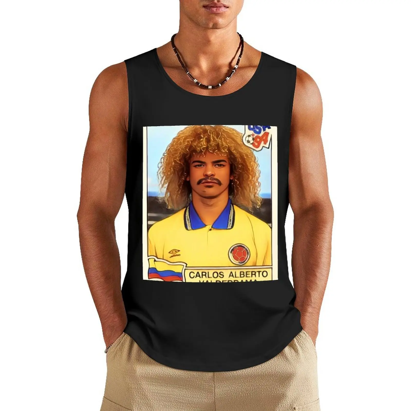 Pibe Valderrama Vintage Cartoon Tank Top bodybuilding t-shirt gym t shirt men Clothing
Pibe Valderrama Vintage Cartoon Tank Top bodybuilding t-shirt gym t shirt men Clothing