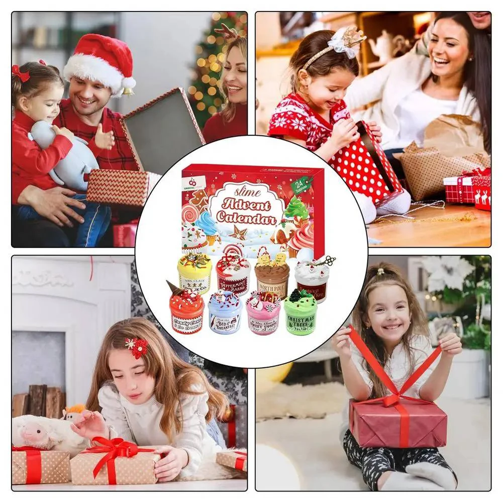 Slime Advent Calendar 2024 24 Days Christmas Countdown Calendar DIY Slime Making Kit Xmas Countdown Calendar Gifts for Kids
Slime Advent Calendar 2024 24 Days Christmas Countdown Calendar DIY Slime Making Kit Xmas Countdown Calendar Gifts for Kids