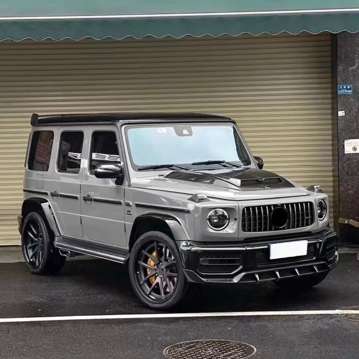 FOR Mercedes-benz G-Class W464G500G350 Upgraded topcar body Kit front and rear lip cover spare tire cover
FOR Mercedes-benz G-Class W464G500G350 Upgraded topcar body Kit front and rear lip cover spare tire cover