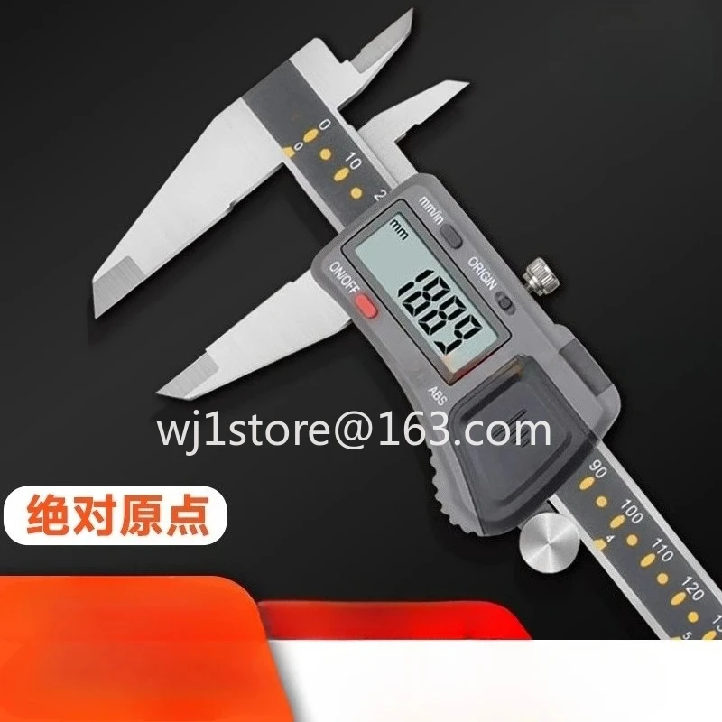 Electronic digital caliper High precision stainless steel industrial grade origin digital extended caliper 0-150-200
Electronic digital caliper High precision stainless steel industrial grade origin digital extended caliper 0-150-200