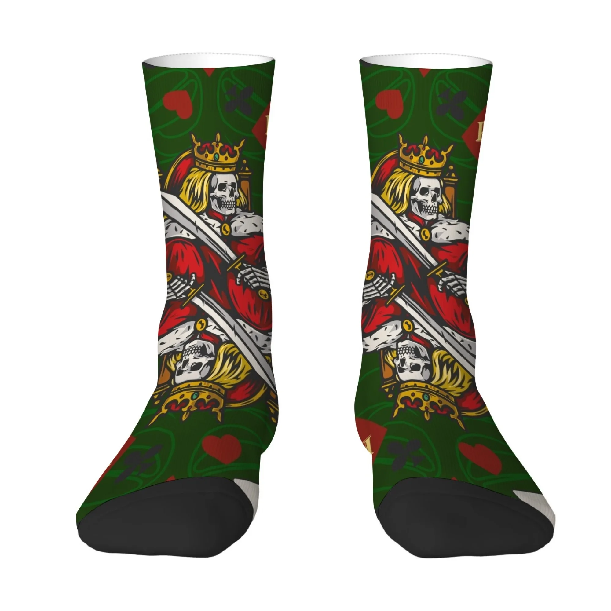 Новинка унисекс в стиле Харадзюку и винтажный стиль, носки с рисунком покерной карты, модные мужские носки с граффити, сумасшедшие забавные носки для подарков
Новинка унисекс в стиле Харадзюку и винтажный стиль, носки с рисунком покерной карты, модные мужские носки с граффити, сумасшедшие забавные носки для подарков