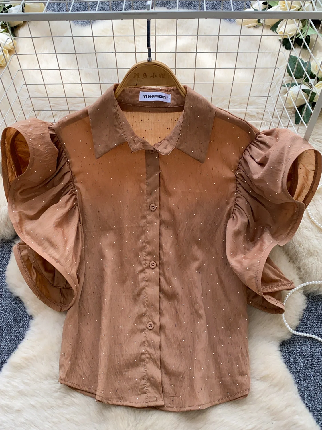 Breathable Korean Style Women's Shirt Spring 2026 Loose Bubble Sleeve Comfortable Skin-Friendly Commute Top Casual Chic
Breathable Korean Style Women's Shirt Spring 2026 Loose Bubble Sleeve Comfortable Skin-Friendly Commute Top Casual Chic