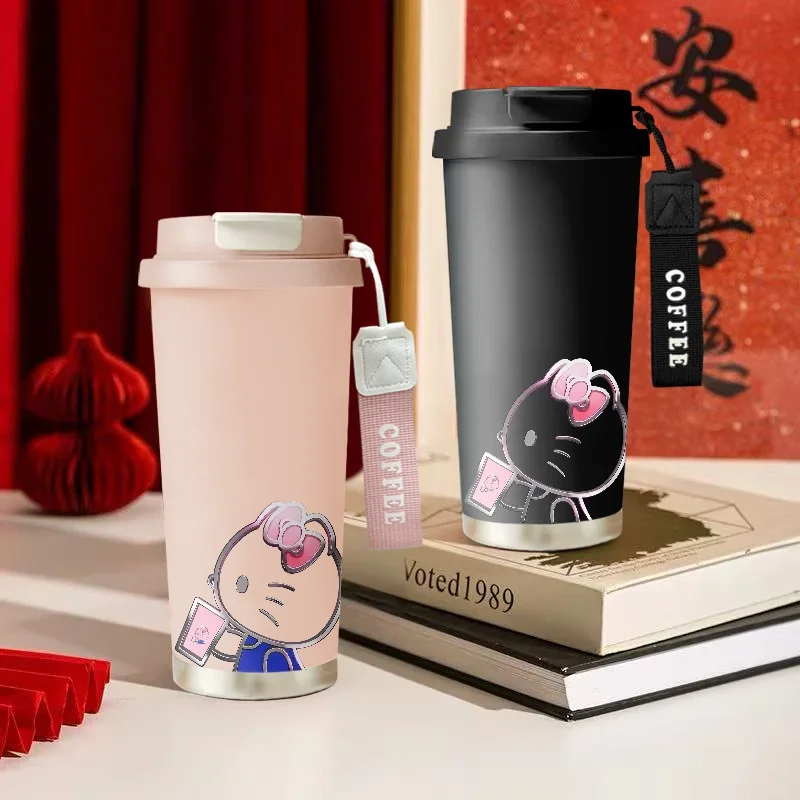 Hello Kitty Anime Kawaii MINISO Fashion Cute Cartoon Drink Coffee Cup Stainless Steel Thermos Cup Large Capacity Gifts for Kids
Hello Kitty Anime Kawaii MINISO Fashion Cute Cartoon Drink Coffee Cup Stainless Steel Thermos Cup Large Capacity Gifts for Kids