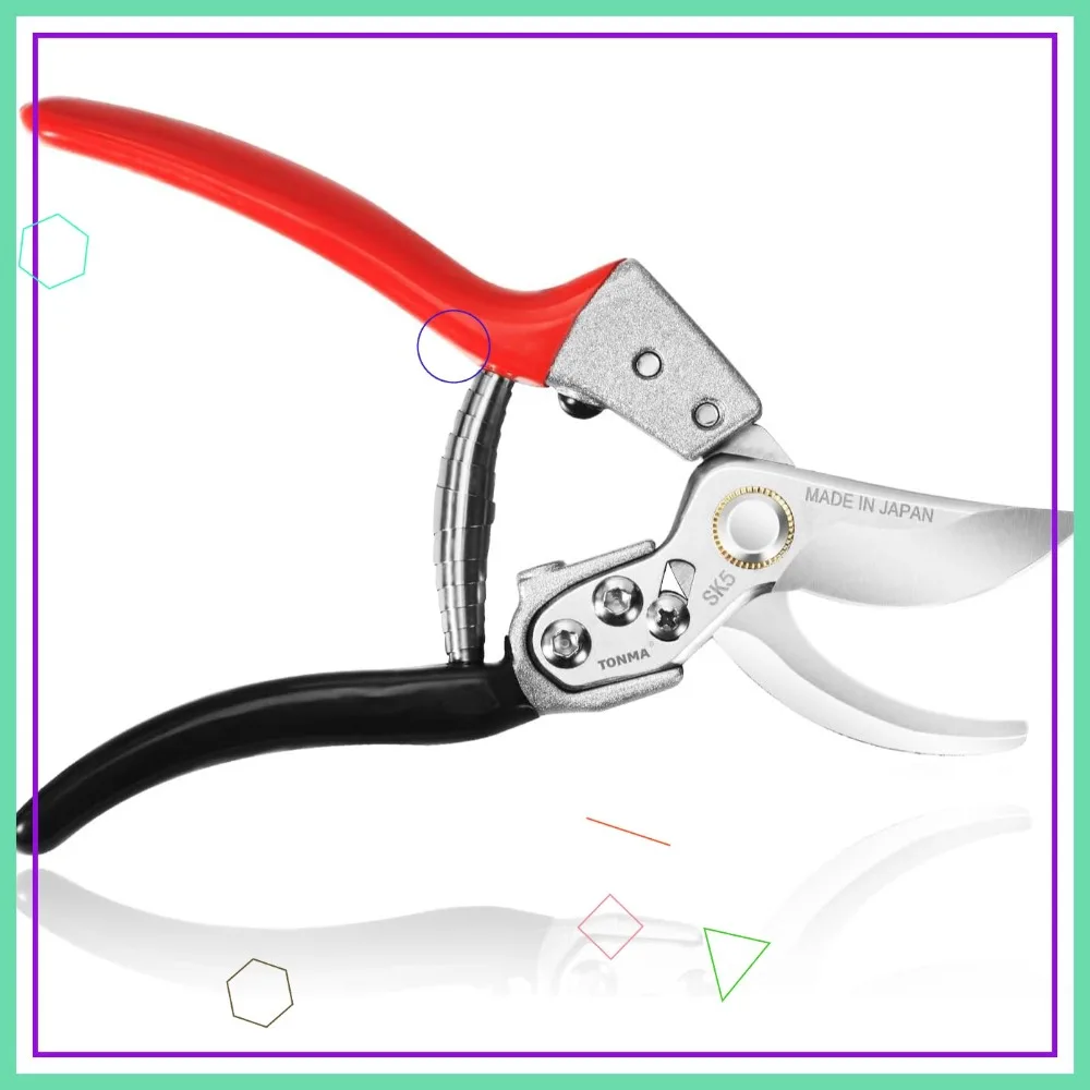 Professional 8 Inch Japanese Garden Pruning Shears with Ergonomic Handle, Sharp Bypass Clippers for Plants
Professional 8 Inch Japanese Garden Pruning Shears with Ergonomic Handle, Sharp Bypass Clippers for Plants