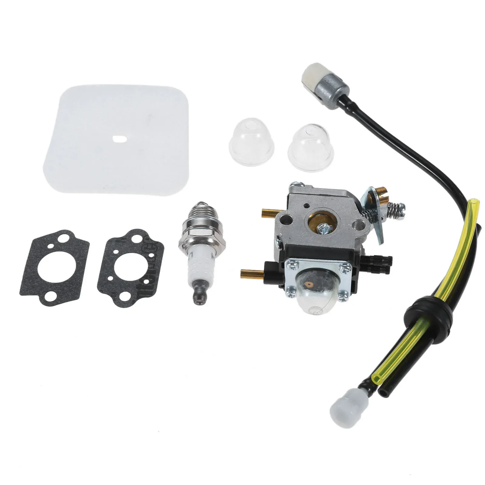 Carburetor Carb With Air Filter Repower Kit for Mantis 7222 722E 7222M 7225 7230 7234 Replaces Number C1U-K54A 12520011822 
Carburetor Carb With Air Filter Repower Kit for Mantis 7222 722E 7222M 7225 7230 7234 Replaces Number C1U-K54A 12520011822