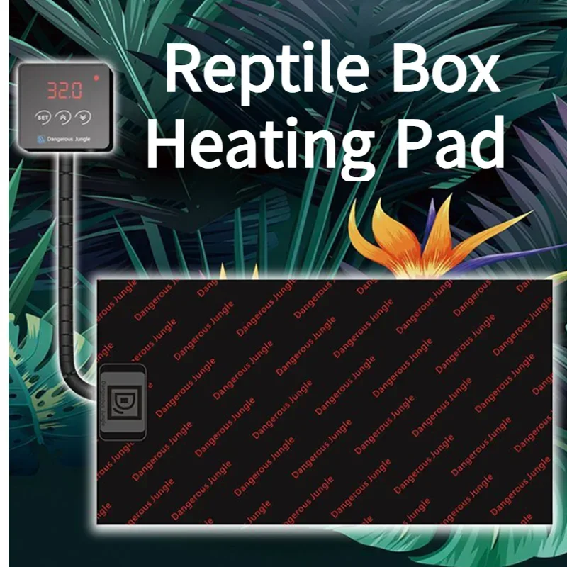 50/78/98W Reptile Heating Pad Digital Display Amphibians Terrarium Bottom Pad Adjustable Temperature Heat Pad For Turtle Lizard
50/78/98W Reptile Heating Pad Digital Display Amphibians Terrarium Bottom Pad Adjustable Temperature Heat Pad For Turtle Lizard