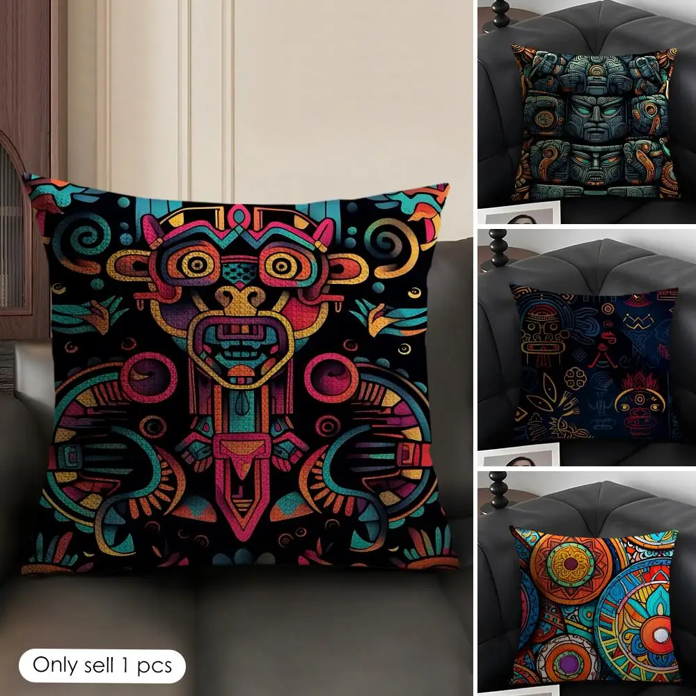 Checkered African Style Cushion Cover Natural Linen Organic Fabric Double-Sided Printing Breathable Perfect Gift For Decor
Checkered African Style Cushion Cover Natural Linen Organic Fabric Double-Sided Printing Breathable Perfect Gift For Decor