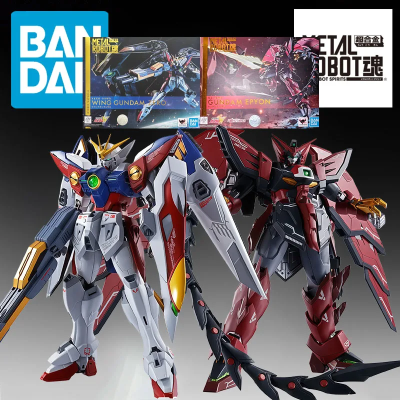 Bandai Genuine METAL ROBOT Wing Gundam Zero 140mm & Epyon Gundam 140mm Action Figure Toys for Boys Kids Gift Collectible Model
Bandai Genuine METAL ROBOT Wing Gundam Zero 140mm & Epyon Gundam 140mm Action Figure Toys for Boys Kids Gift Collectible Model