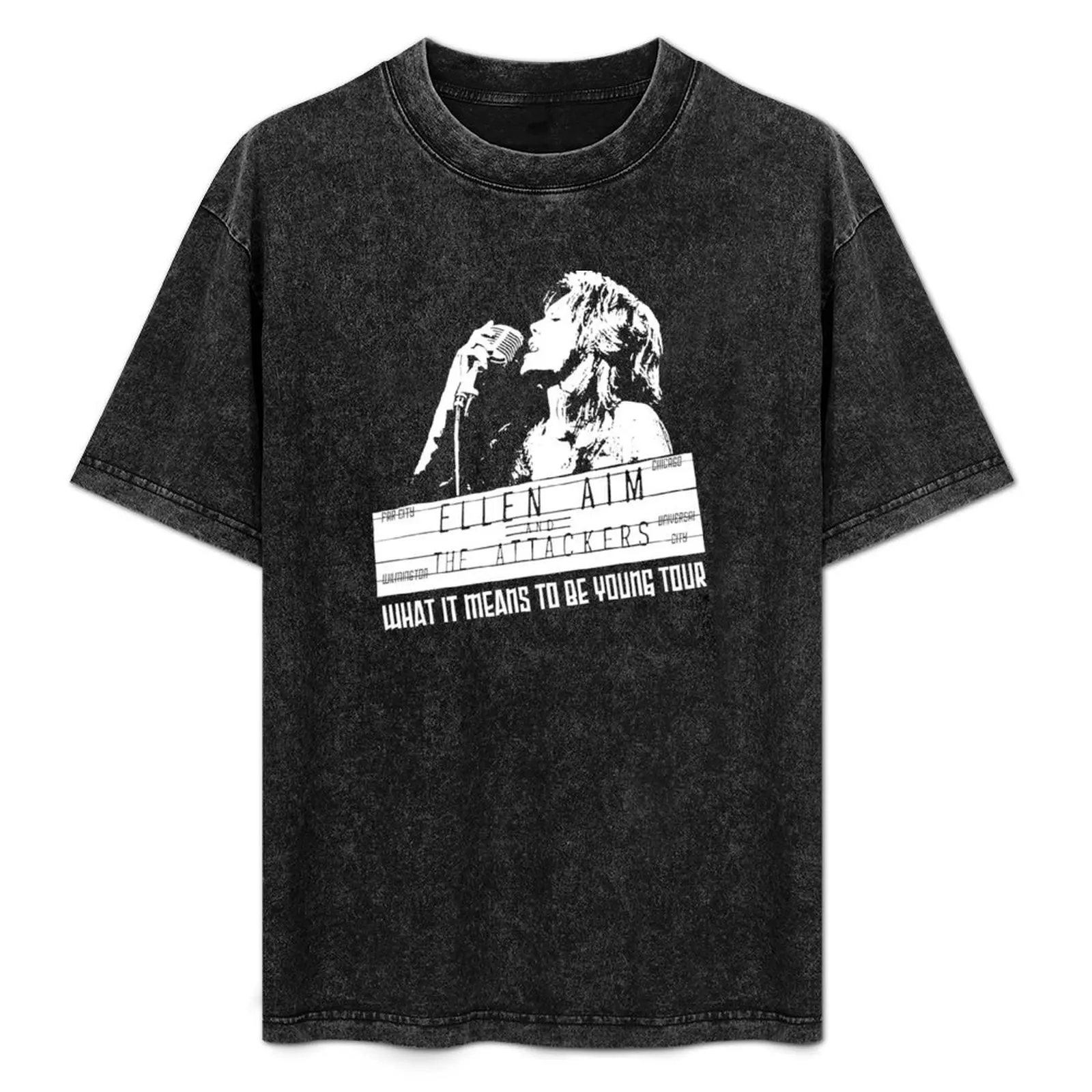 Ellen Aim and The Attackers! I T-Shirt Urban Style Casual Short Sleeve Top
Ellen Aim and The Attackers! I T-Shirt Urban Style Casual Short Sleeve Top