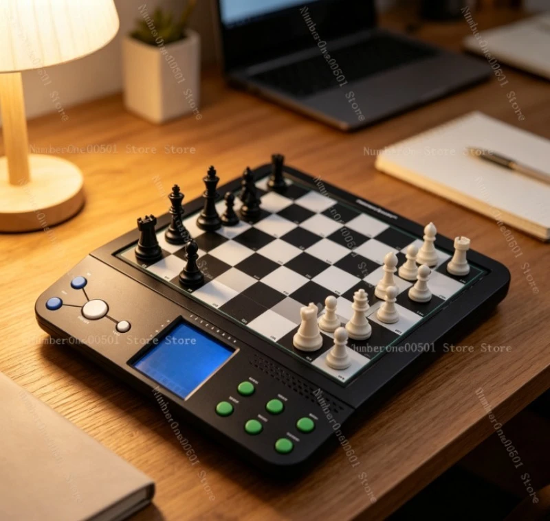 Smart Chess Board with English Language Training Computer Chess Set for Practice
Smart Chess Board with English Language Training Computer Chess Set for Practice