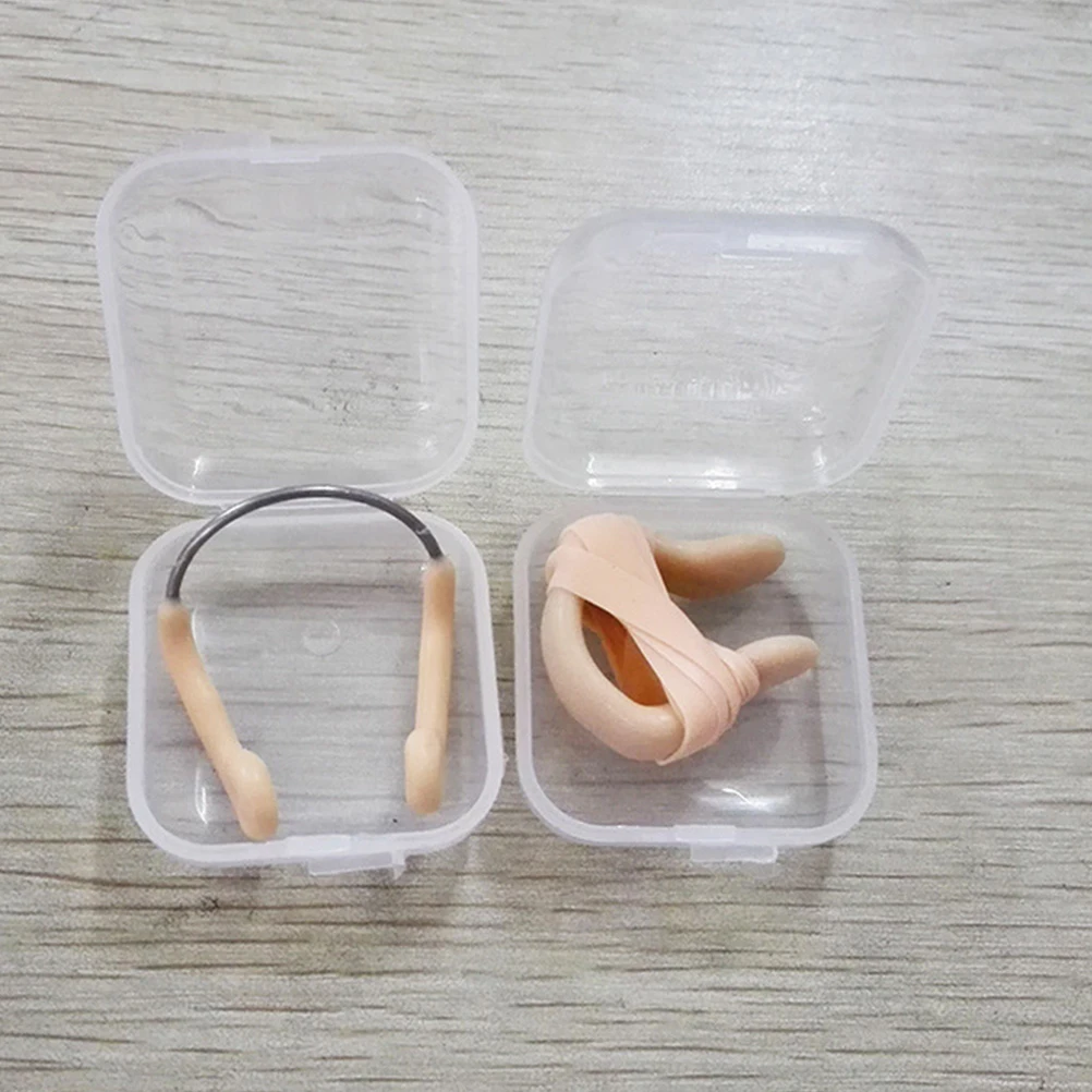 6 Pcs Wire Nose Clips for Swimming Adult Gear Child Sports Swim Nasal Clips Durable Silicone Pad Elastic Strap Water Protection
6 Pcs Wire Nose Clips for Swimming Adult Gear Child Sports Swim Nasal Clips Durable Silicone Pad Elastic Strap Water Protection