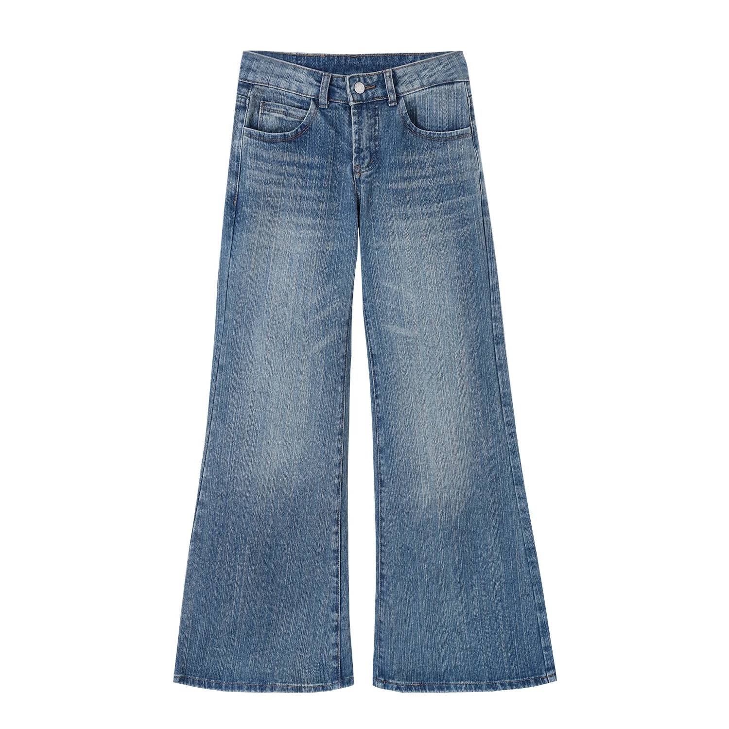 American Retro High Waist Bell Bottom Denim Jeans Women's Autumn Winter New Style Super Beautiful Loose Wide Leg Long Pants
American Retro High Waist Bell Bottom Denim Jeans Women's Autumn Winter New Style Super Beautiful Loose Wide Leg Long Pants