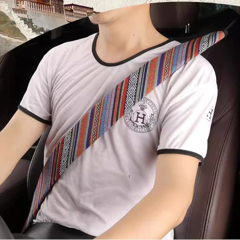 Boho Ethnic Car Seat Seat Belt Cover Universal Shoulders Pads Comfort Seatbelt Strap Padding Protection Pad Auto Accessories
Boho Ethnic Car Seat Seat Belt Cover Universal Shoulders Pads Comfort Seatbelt Strap Padding Protection Pad Auto Accessories