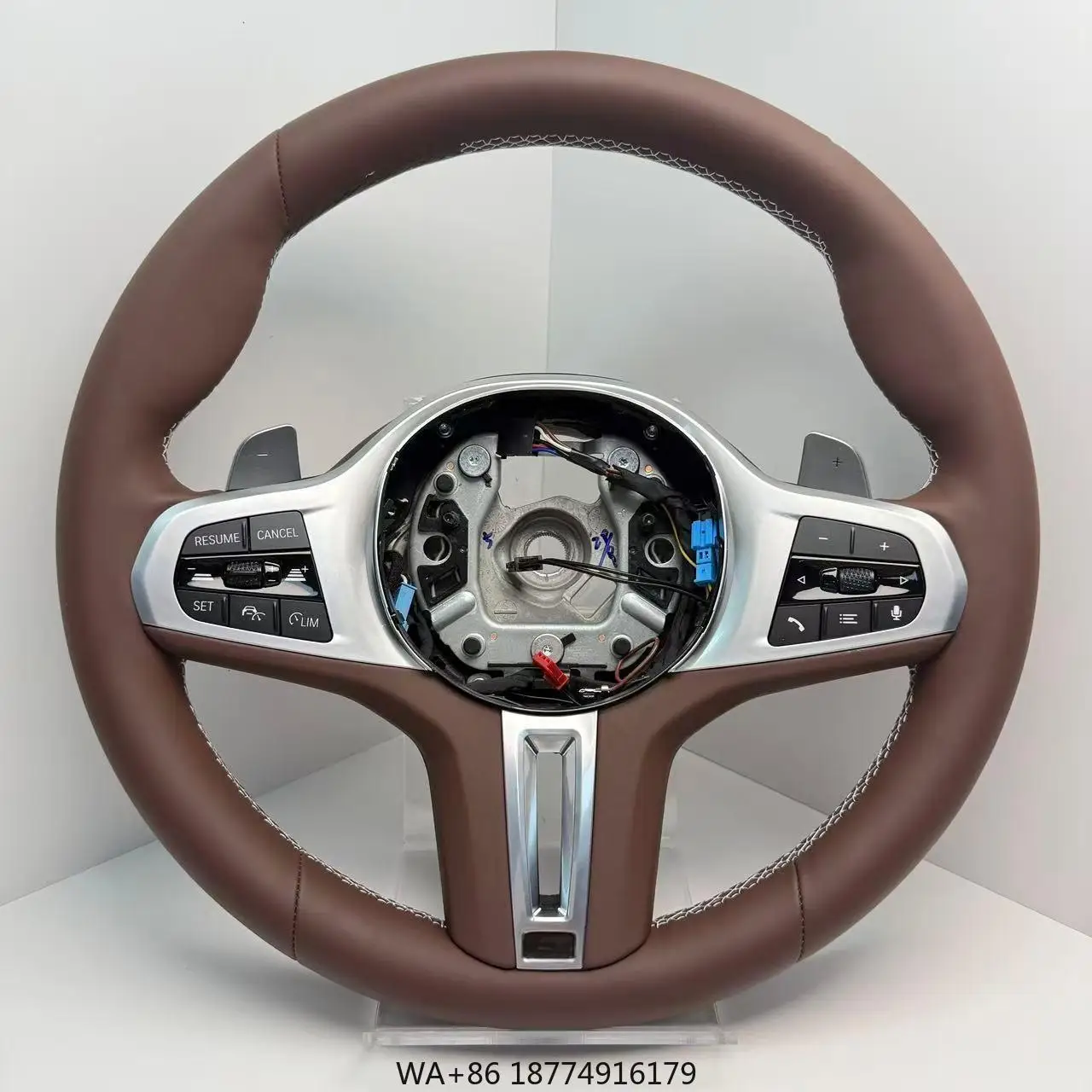 Изготовленный на заказ цветной кожаный руль для серии G20 G21 G22 G23 G26 G27 G30 G42 M3 G80 M4 G82 G01 F97
Изготовленный на заказ цветной кожаный руль для серии G20 G21 G22 G23 G26 G27 G30 G42 M3 G80 M4 G82 G01 F97