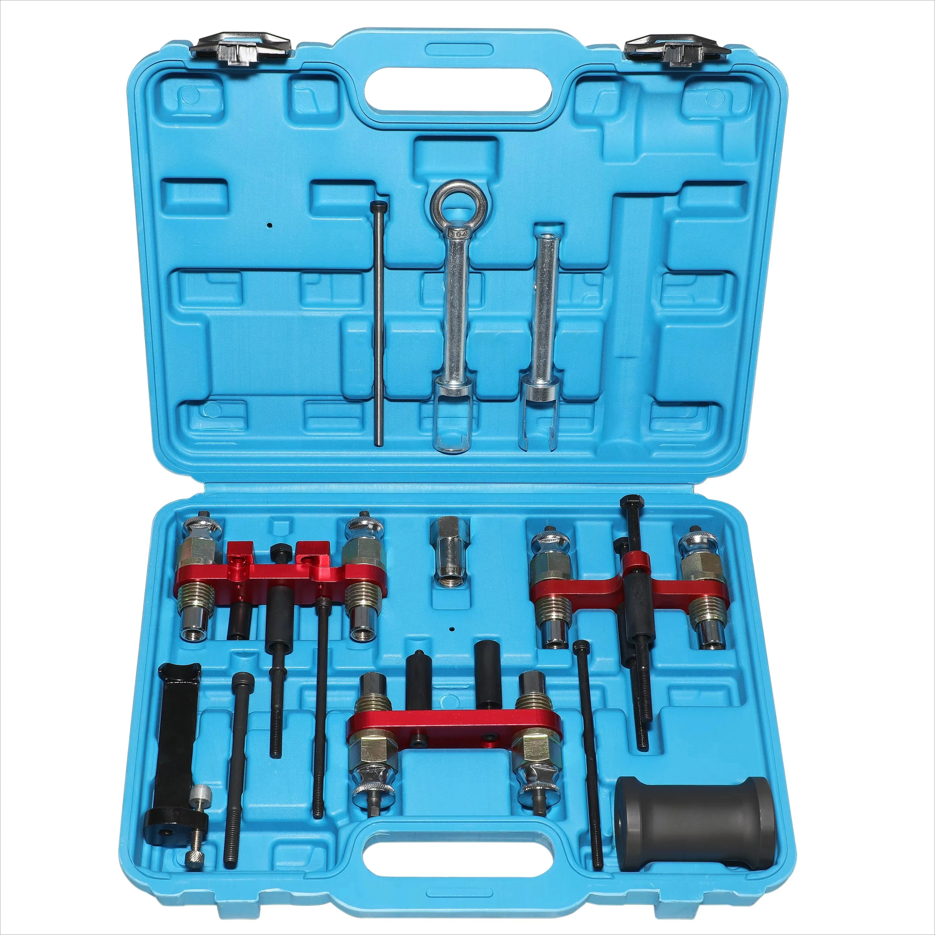 Professional Fuel Injector Mount Dismount Tool Set For Multi Model Engine Maintenance Service Tools
Professional Fuel Injector Mount Dismount Tool Set For Multi Model Engine Maintenance Service Tools