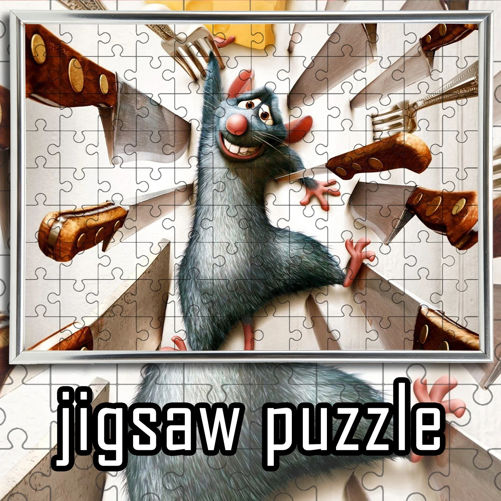 Ratatouille Puzzle Jigsaw Cartoon Pictures 108/200/300/500/1000Pcs,Birthday Unique Gift
Ratatouille Puzzle Jigsaw Cartoon Pictures 108/200/300/500/1000Pcs,Birthday Unique Gift