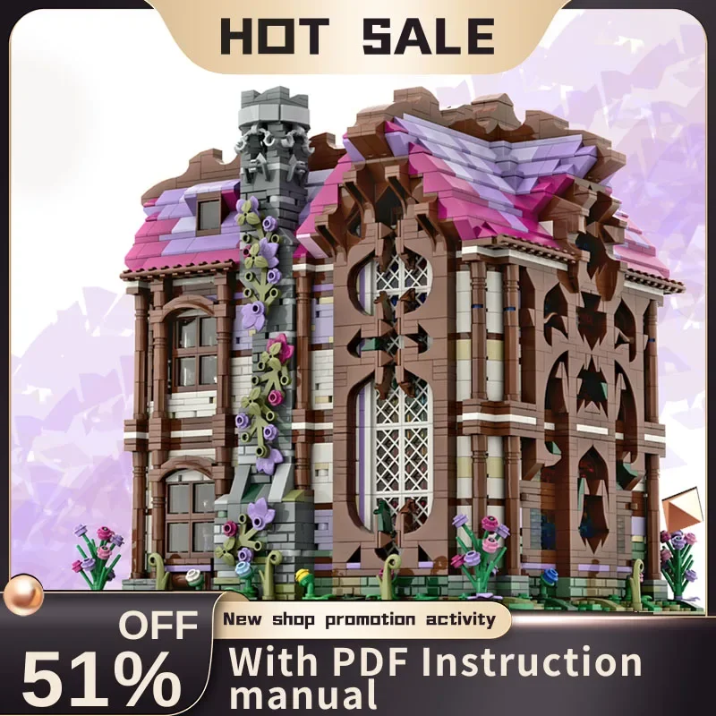 New 5926Pcs Moc European Medieval Street Castle View Model Grimro Potion House Diy Creative Ideas Kids Toys Gifts Custom Puzzle
New 5926Pcs Moc European Medieval Street Castle View Model Grimro Potion House Diy Creative Ideas Kids Toys Gifts Custom Puzzle