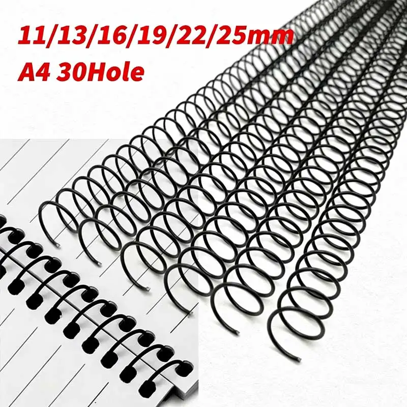 20Pcs A4 30 Hole Metal Loose Leaf Binding Rings Spiral Coil Binder Rings Notebook Calendar Diary Document School Office Supplies
20Pcs A4 30 Hole Metal Loose Leaf Binding Rings Spiral Coil Binder Rings Notebook Calendar Diary Document School Office Supplies