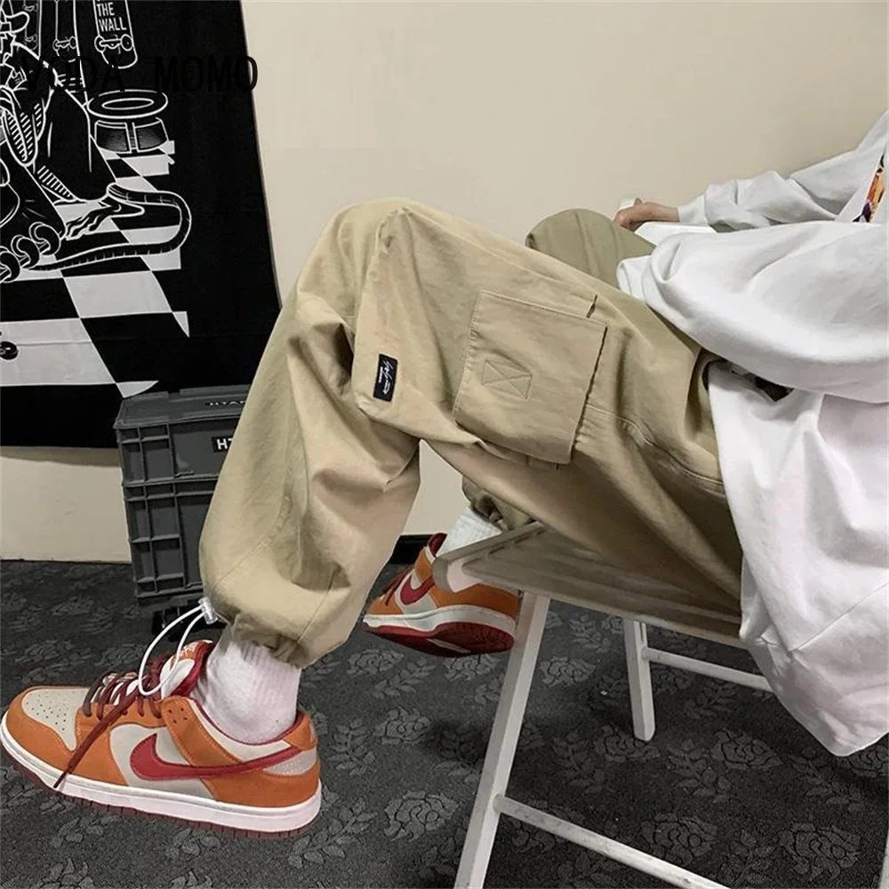 Брюки-карго мужские осенние модные брендовые свободные прямые трубки универсальные девять минут модных повседневных брюк INS
Брюки-карго мужские осенние модные брендовые свободные прямые трубки универсальные девять минут модных повседневных брюк INS