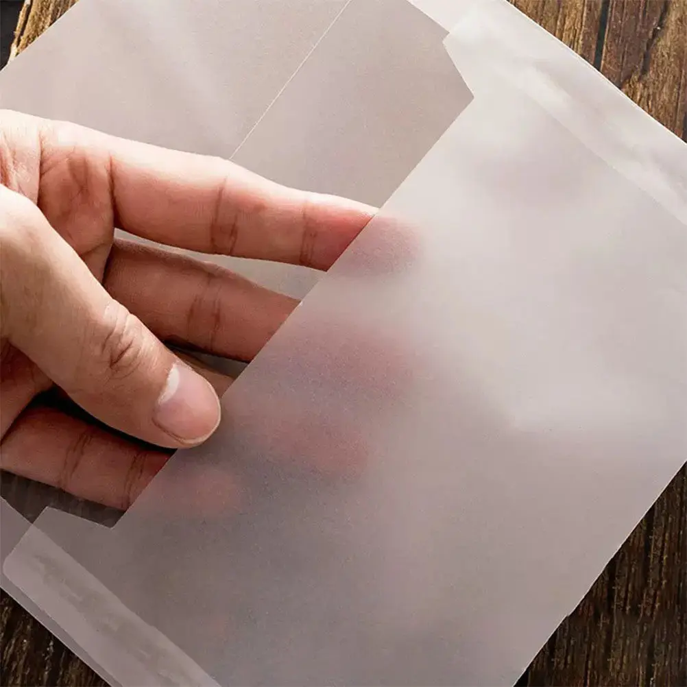 20Pcs Gift Card Envelopes Classic Elegant Multi-Function Transparent Paper Wedding Invitation Greeting Festival Letter Storage
20Pcs Gift Card Envelopes Classic Elegant Multi-Function Transparent Paper Wedding Invitation Greeting Festival Letter Storage