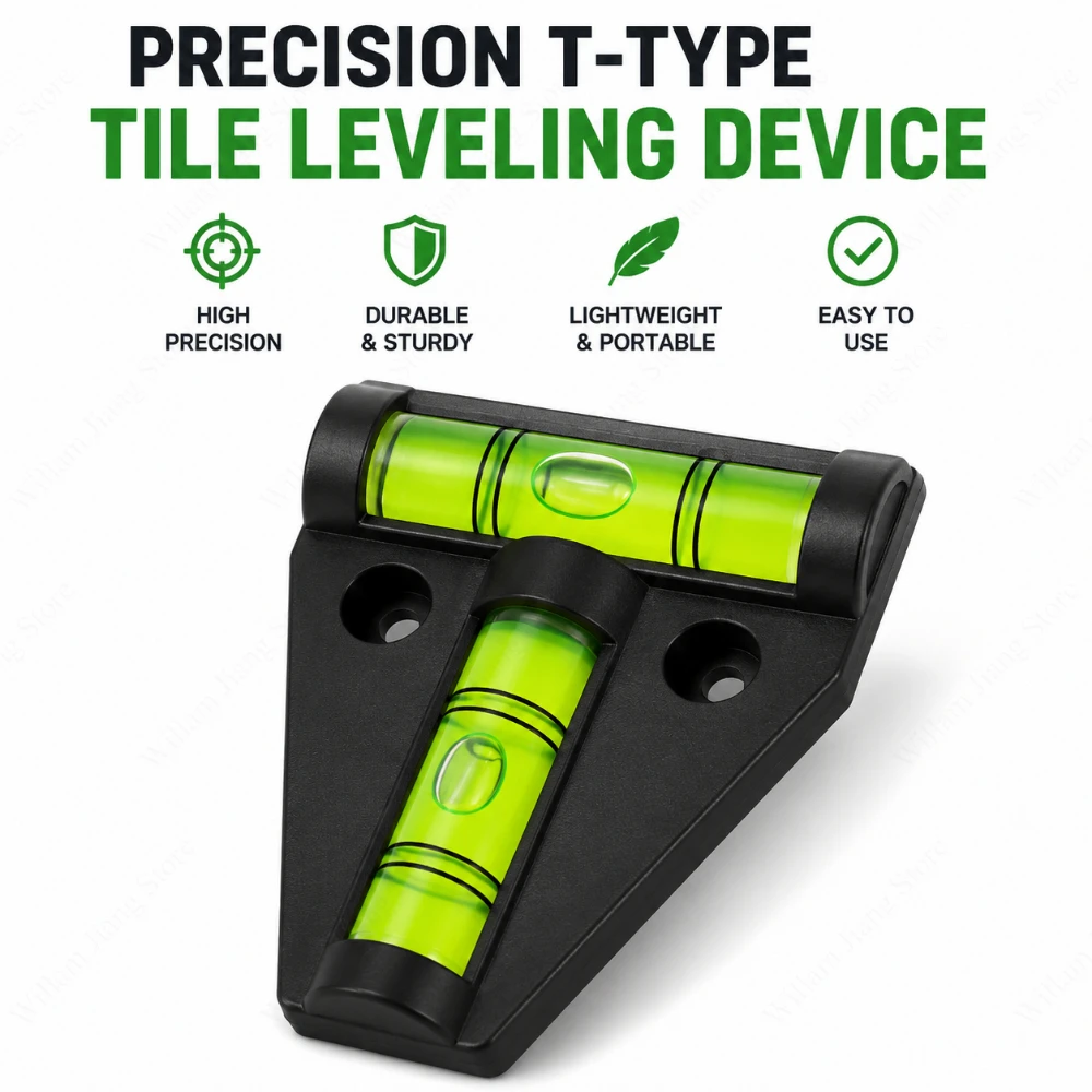 3/5/10PCS Construction Measuring Accessory T Type Tile Leveling Device Spirit Level for Tile Paving and Renovation Projects
3/5/10PCS Construction Measuring Accessory T Type Tile Leveling Device Spirit Level for Tile Paving and Renovation Projects