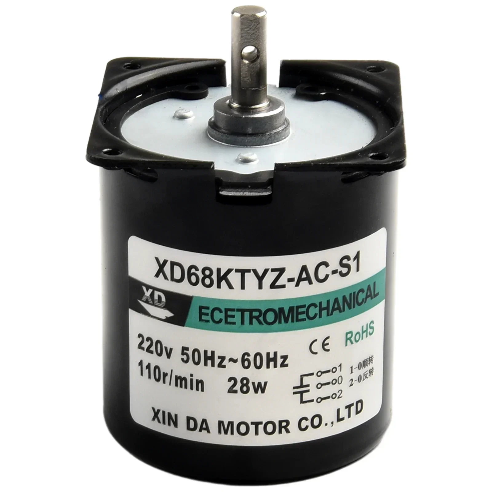 220V AC Synchronous Gear Motor 68 KTYZ Permanent Magnet Synchronous Motor 2 5rpm 110rpm Suitable For Stage Equipment
220V AC Synchronous Gear Motor 68 KTYZ Permanent Magnet Synchronous Motor 2 5rpm 110rpm Suitable For Stage Equipment