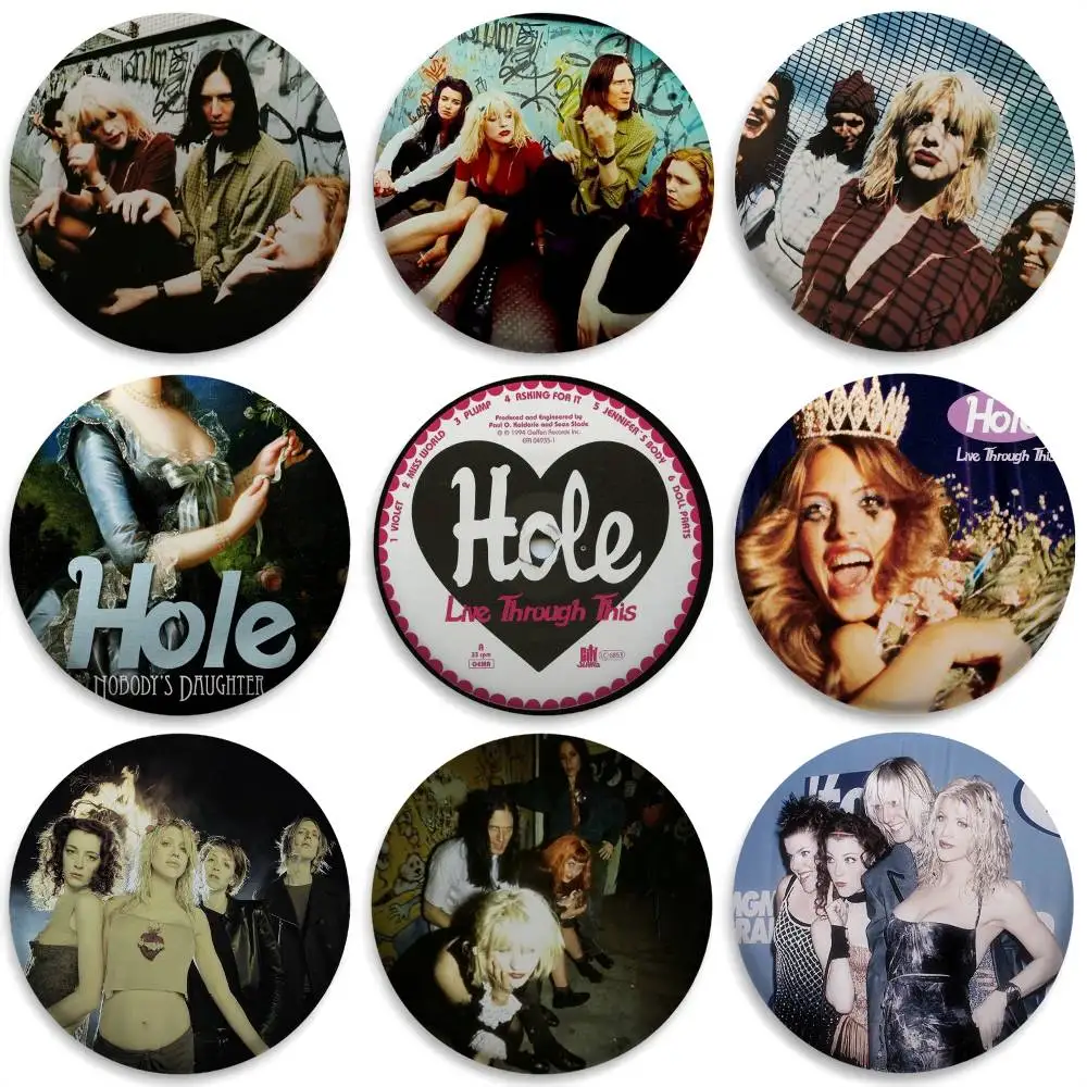 Band H-Hole Cool Rock Badges Round Exquisite Badge Brooches Creative Pins For Clothes Hat Backpack Gift Accessories
Band H-Hole Cool Rock Badges Round Exquisite Badge Brooches Creative Pins For Clothes Hat Backpack Gift Accessories