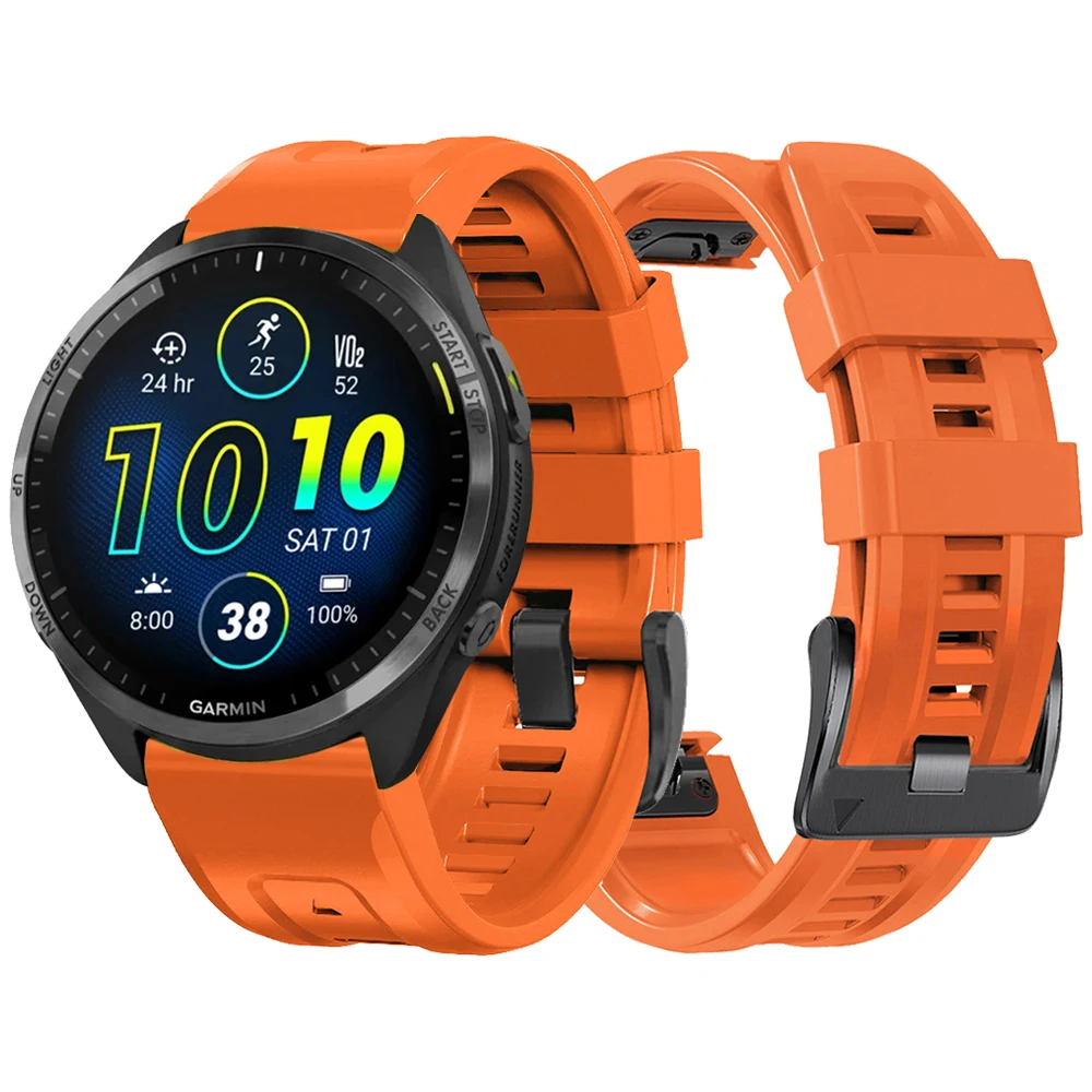 Ремешок силиконовый для Garmin QuickFit 22 мм Forerunner 965 955 Solar 945 LTE 745 935/touchs62 S60
Ремешок силиконовый для Garmin QuickFit 22 мм Forerunner 965 955 Solar 945 LTE 745 935/touchs62 S60