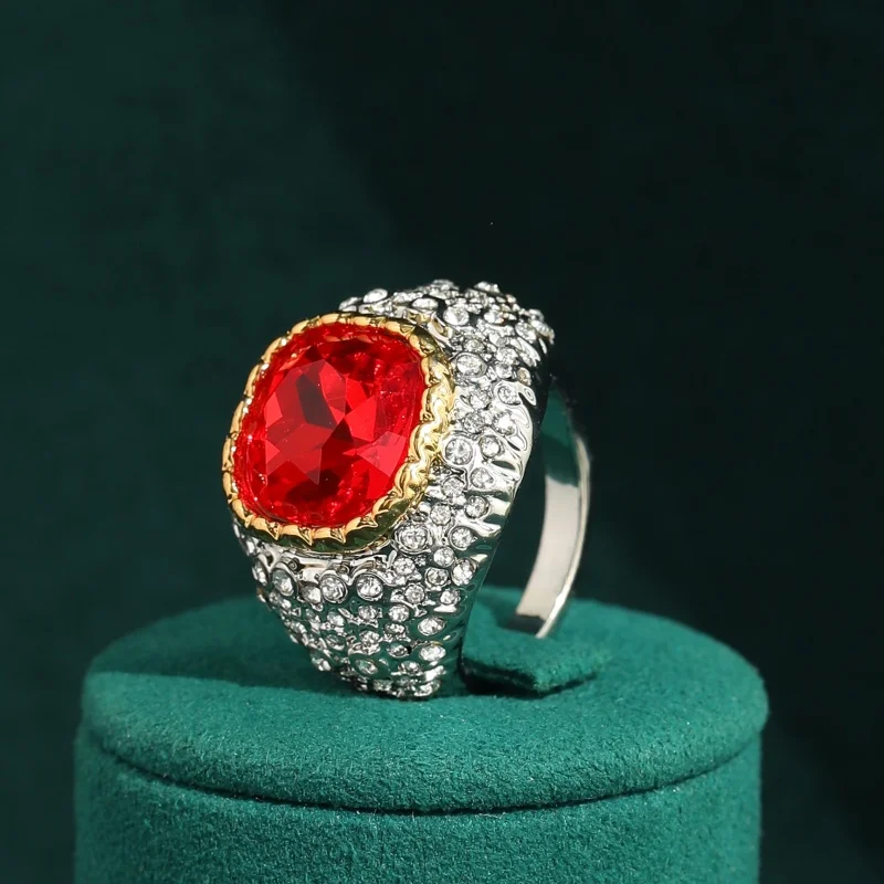 Vintage Rhinestone Crystal Rings For Woman Silver Plated Party Wedding Accessories Luxury Quality Jewelry Designers Christmas
Vintage Rhinestone Crystal Rings For Woman Silver Plated Party Wedding Accessories Luxury Quality Jewelry Designers Christmas