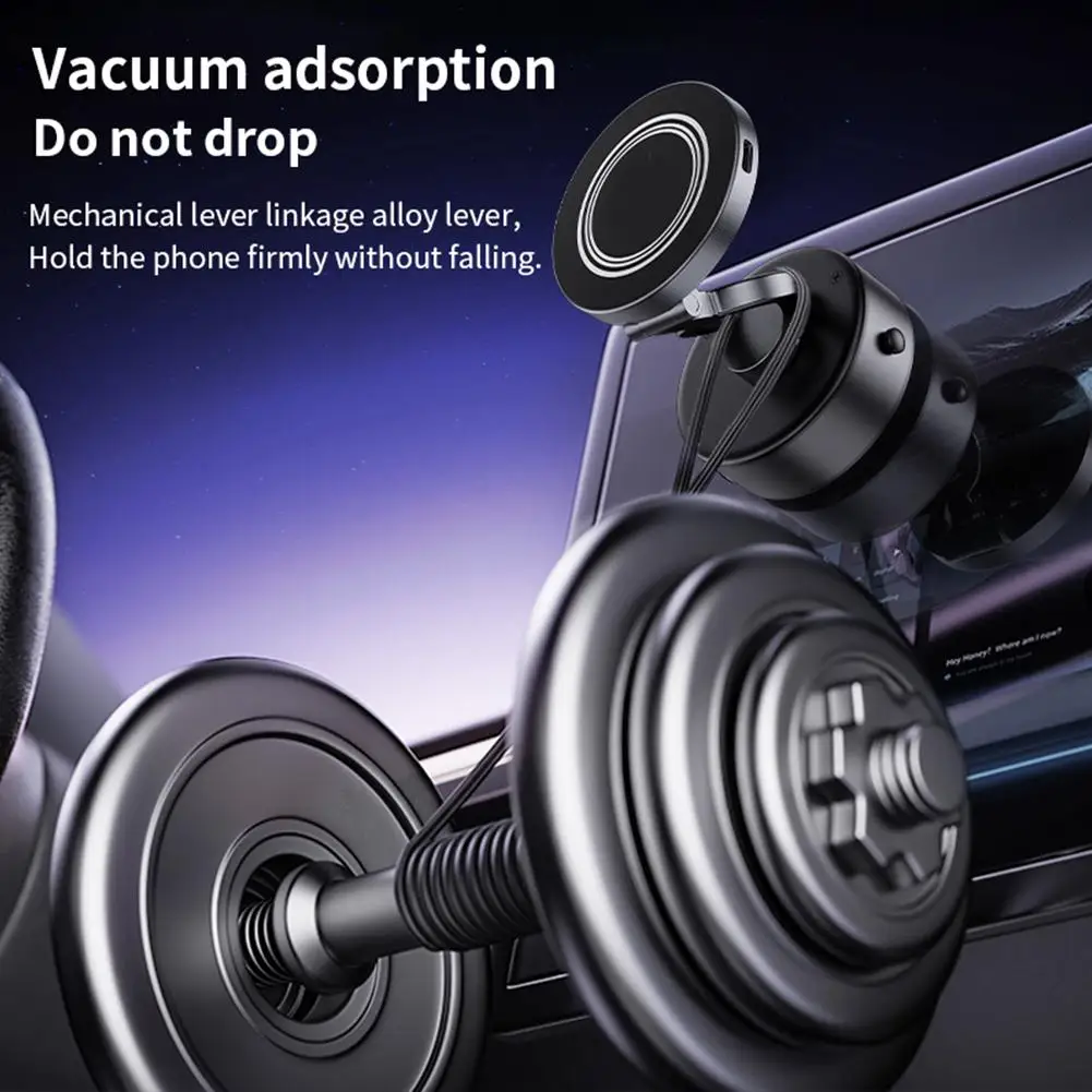 Wireless Charger Suction Cup Holder 360° Vacuum Magnetic Vehicle Bracket Foldable Holder For Wireless Charging Smartphone V7b1
Wireless Charger Suction Cup Holder 360° Vacuum Magnetic Vehicle Bracket Foldable Holder For Wireless Charging Smartphone V7b1