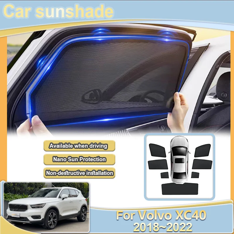 For Volvo XC40 Accessories 2018~2022 2019 2020 2021 Car Sunshade Side Curtain Windshield Heat insulation Anti-UV Car Accessories
For Volvo XC40 Accessories 2018~2022 2019 2020 2021 Car Sunshade Side Curtain Windshield Heat insulation Anti-UV Car Accessories