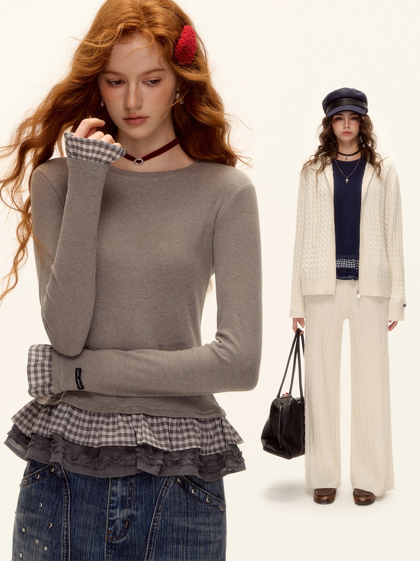 Винтажный топ AsGony из шерстяной смеси с пэчворком, облегающий, с узором, для ношения под одеждой, для женщин
Винтажный топ AsGony из шерстяной смеси с пэчворком, облегающий, с узором, для ношения под одеждой, для женщин