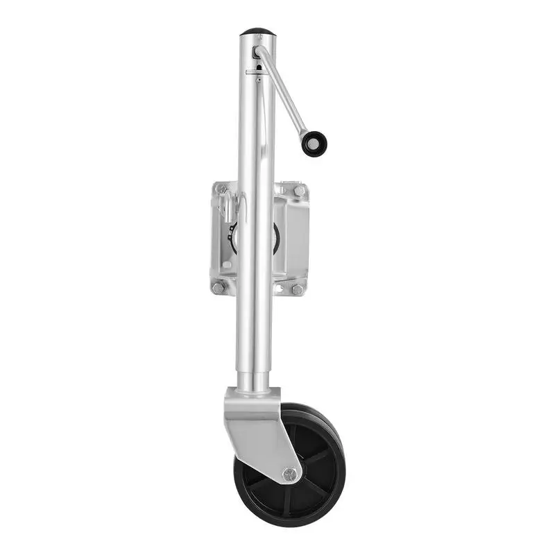 Trailer Jack with Wheel, 2000 lbs Load Capacity, Heavy Duty Swivel Boat Trailer Jack with PP Dual Wheel & Ergonomic Handle, 15-27 Inch Lift Range, Fit for RVs, Boats and Utility Trailers
Trailer Jack with Wheel, 2000 lbs Load Capacity, Heavy Duty Swivel Boat Trailer Jack with PP Dual Wheel & Ergonomic Handle, 15-27 Inch Lift Range, Fit for RVs, Boats and Utility Trailers
